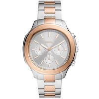 Reloj Fossil Windfield BQ2591 Multifuncional Acero Inoxidable Oro Rosado